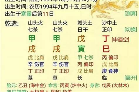 胡錦濤八字分析